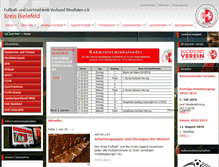 Tablet Screenshot of flvw-bielefeld.de